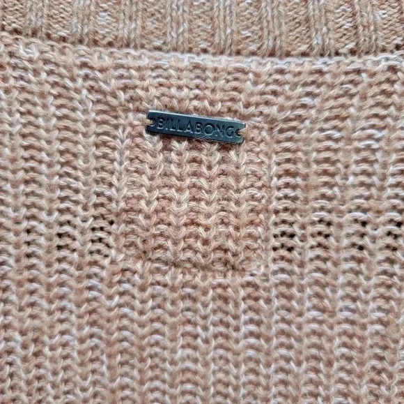 Billabong Women's Bring It Surplice Knit Sweater Size Large - Picture 4 of 4